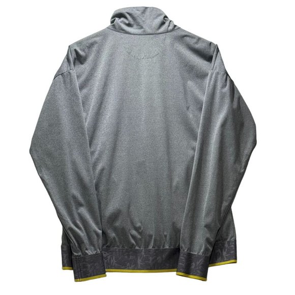 Women's 1/2 Zip Adidas Climastorm Gray Light Weight Running Shirt Size S - Picture 2 of 6